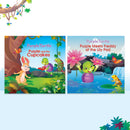 Story Books for Kids (Set of 2 Books) Purple and the cupcakes,Purple Meets Freddy at the Lily Pad