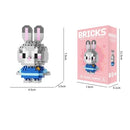 Mini Animal Lego Micro Building Blocks Set 3D Model Animal Educational Construction Toy Building Blocks (Bricks) – 2-Inch Cartoon Animal Toy Set for Kids | Birthday Return Gift & Desk Decor Idea - BUY 3 GET 1 FREE