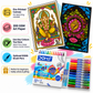 10 Poster Bharat Kala Indian Art & Sacred Mandala Coloring Kit Combo