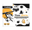 Clapjoy Black and White Best Gift for New Born Babies of age 0-6 months