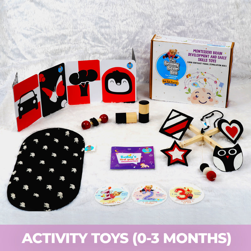 Montessori Activity Toys - 0-3 Months