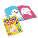 1500 Mosaic Stickers Books Pack - A Set of 4 Books  Sticker Book for Kids Age 4 - 8 years