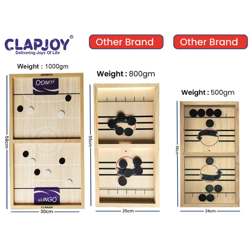 Clapjoy Sling puck Board Games for kids of age 5 years and Above