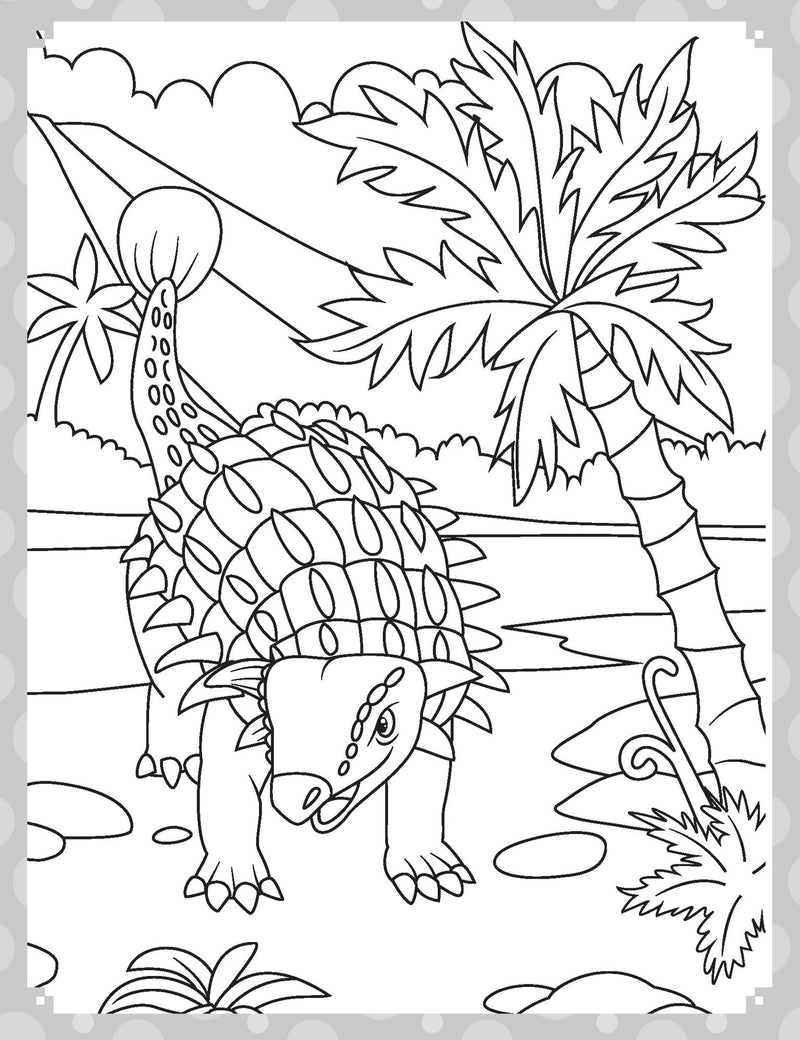 My Ultimate Dinosaurs Colouring Fun Book with Free Crayons