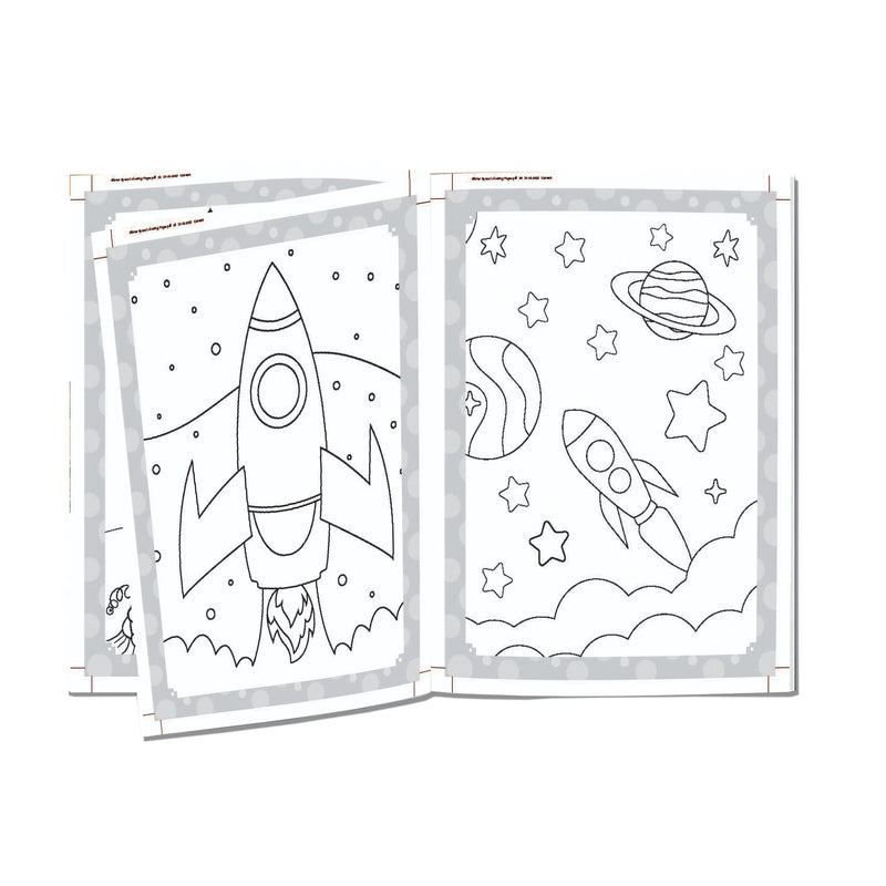 My Ultimate Space Colouring Fun Book with Free Crayons