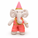 Ganesha - Handmade Soft Cotton Doll | Perfect for Rakshabandhan, Birthday, Diwali Gifting - JoGenii