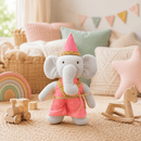 Ganesha - Handmade Soft Cotton Doll | Perfect for Rakshabandhan, Birthday, Diwali Gifting - JoGenii