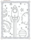 My Ultimate Space Colouring Fun Book with Free Crayons