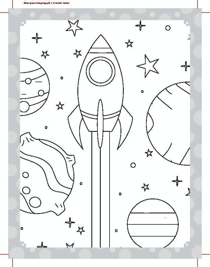 My Ultimate Space Colouring Fun Book with Free Crayons