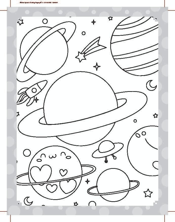 My Ultimate Space Colouring Fun Book with Free Crayons