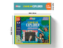 JoGenii I Can Be an Explorer – Seek & Find Activity Kit (Age 4 to 99 Years) ,Fun & Educational Geography Game | No-Mess | STEM Learning | BIS Certified | Screen-Free Play