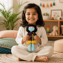Krishna - Handmade Soft Cloth Doll | Perfect for Birthday, Rakshabandhan, Janmashtmi Gifting - JoGenii
