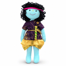 Krishna - Handmade Soft Cloth Doll | Perfect for Birthday, Rakshabandhan, Janmashtmi Gifting - JoGenii