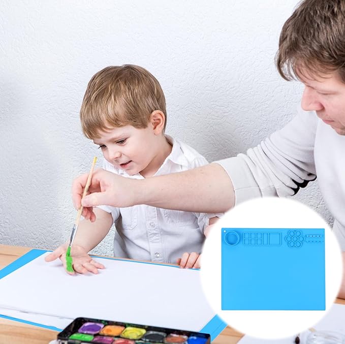 Silicone Painting Mat for Kids Mess Free for Crafts