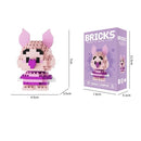 Mini Animal Lego Micro Building Blocks Set 3D Model Animal Educational Construction Toy Building Blocks (Bricks) – 2-Inch Cartoon Animal Toy Set for Kids | Birthday Return Gift & Desk Decor Idea - BUY 3 GET 1 FREE