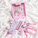 Unicorn Theme Stationery Rakhi Combo – Unicorn Pencil Box Set with Castle Rakhi for Kids