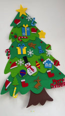 JoGenii DIY Felt Christmas Tree Kit for Kids | Fun Reusable Christmas Decoration & Holiday Craft Toy