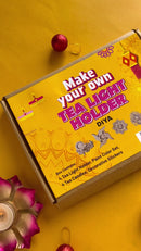 DIY Tea Light Candle Holder - Set of 4