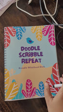 JoGenii Doodle Scribble Repeat - Reusable WhiteBoard Book
