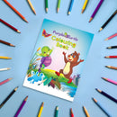 Purple Turtle Colouring Books for 3 to 5 year Kids (Combo of 4 Colouring Books)