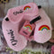 Rainbow Neck Pillow Set ( Personalization Available )