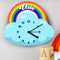 Rainbow Wall Clock ( Personalization Available )