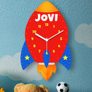 Rocket Wall Clock ( Personalization Available )