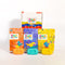 Pastel Bliss DoughReMom Dough Pack- light orange, light yellow, and light blue
