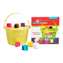 My Shape Sorter Basket- A Pre School Toy with 10 Shapes & Colours- For Age 2 Years & Above. Multicolour