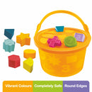 My Shape Sorter Basket- A Pre School Toy with 10 Shapes & Colours- For Age 2 Years & Above. Multicolour