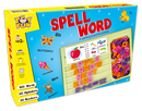 Educational Spelling Word Puzzle Spell Board Game | For 3 Years+ Kids | Multicolour