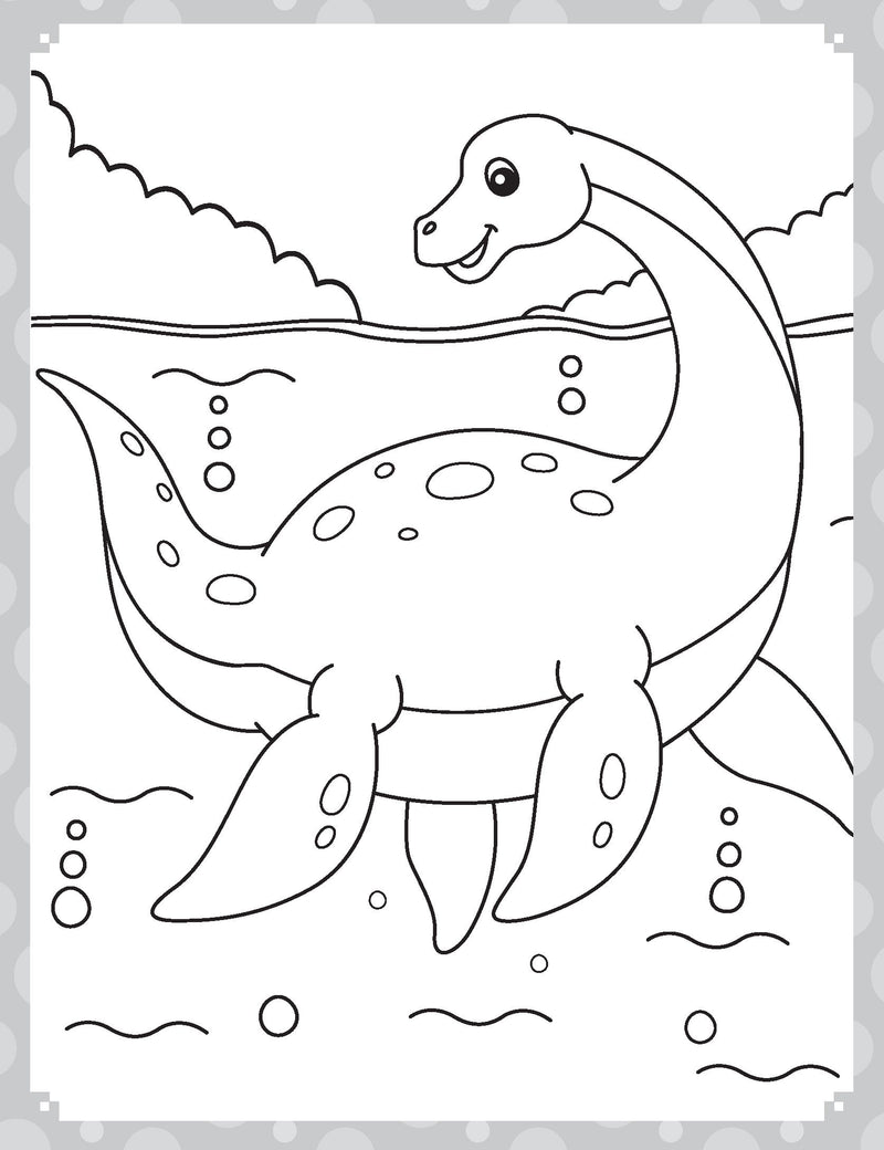 My Ultimate Dinosaurs Colouring Fun Book with Free Crayons