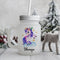 Frosted Mason Jar ( PErsonalizatin available )