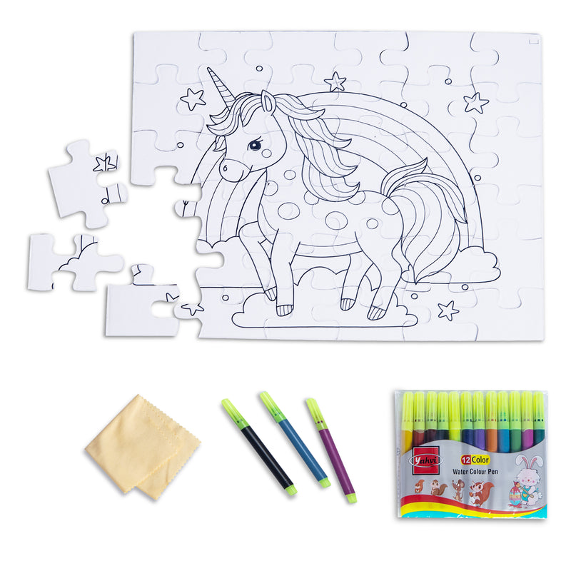 DIY & Discover - Puzzles-Unicorn