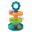 Toddler's Delight - 2 in 1 Gift Set Hammer Ball Toy with A Roll Ball Toy with 3 Layer Ball Drop Tower Run Roll Swirling Ramps for Baby and Develops fine Motor Skills for 12 Months & Above