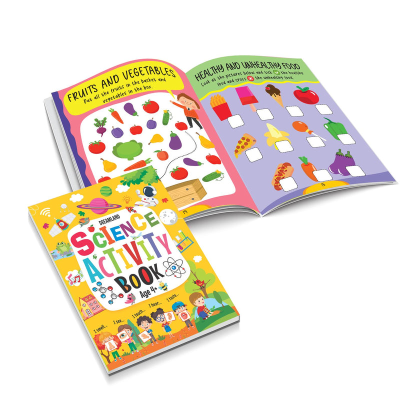 Science Activity Book Age 4+