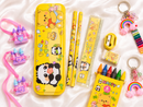 Panda Theme Stationery Rakhi Combo – Cute Panda Pencil Box Set with Rakhi for Kids