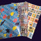 eVincE Assorted Gift Wrapping Paper | Fish, Books  & Human Faces, 3 Designs with facts | 70 x 50 cms - 15 sheets