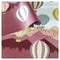 eVincE set of 10 Hot Air Balloon Gift wrapping paper | Informative fun for kids | 70 x 50 cms