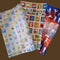 eVincE Gift Wrapping Paper | 3 assorted designs, 15 sheets | Book, Sports action & sports product Pattern with fun Facts | 70 x 50 cms size