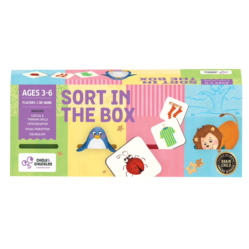 Sort in The Box - Fun Sorting and Matching Learning Activity