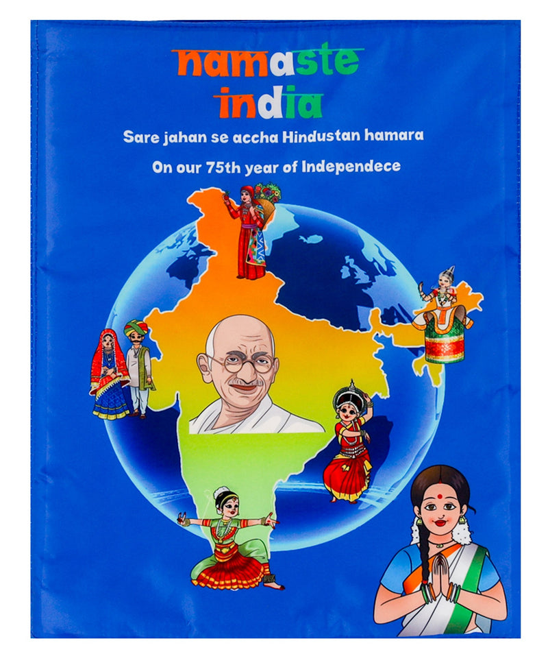 Namaste India Cloth Book - English