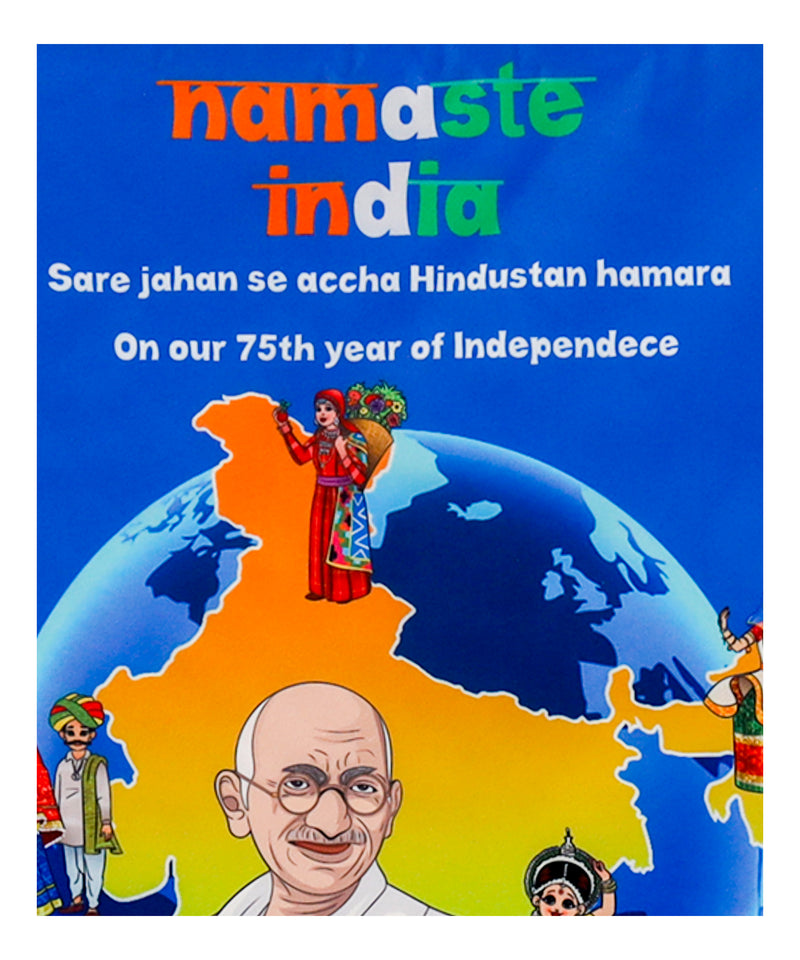 Namaste India Cloth Book - English