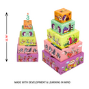 Stack a Cake, First Stacking Board Game, Roll and Play-Sing and Dance