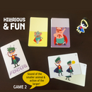 Superhero Animal Focus Card Game -Pack of 5