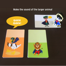 Superhero Animal Focus Card Game