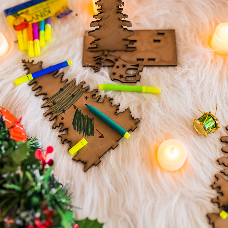  BELJE Christmas Tree DIY Crafts Kit Handmade, Creative