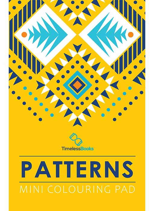 Patterns - Mini Adult Colouring Pad