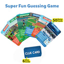 Skillmatics Card Game : Guess in 10 World of Sports | Gifts for Ages 6 and Up | Super Fun for Travel & Family Game Time