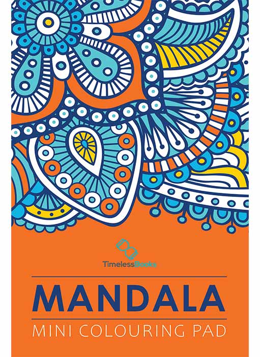 Mandala - Mini Adult Colouring Pad